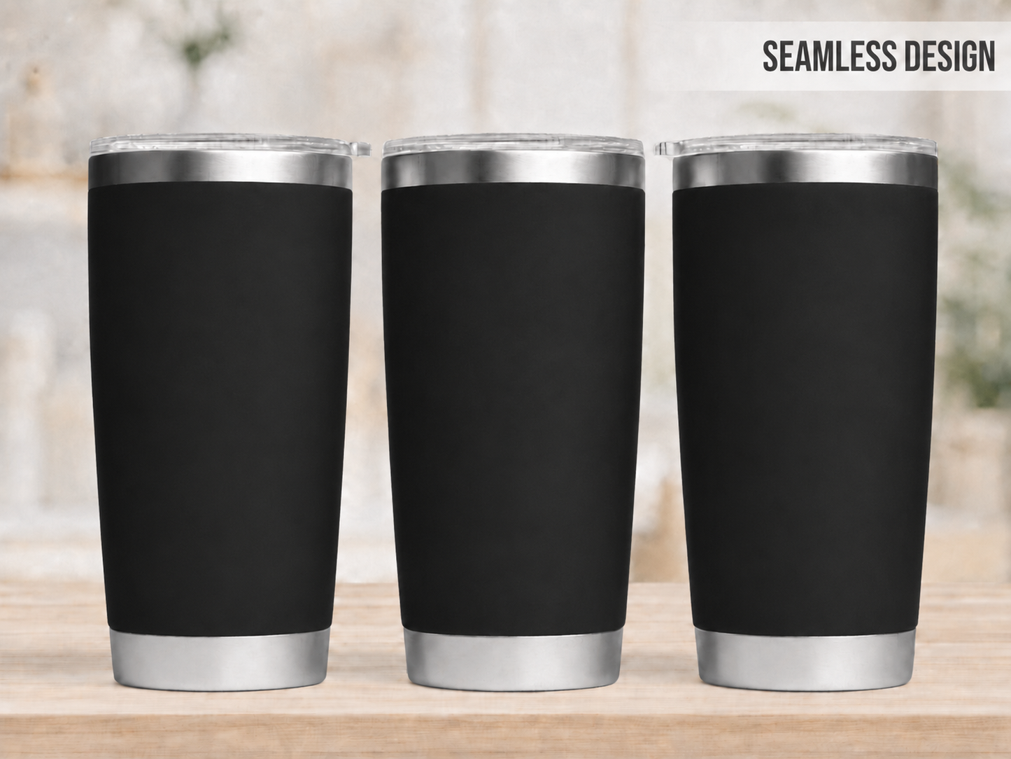 Personalized Full Wrap 20 oz Tumbler - Butterfly & Sunflowers