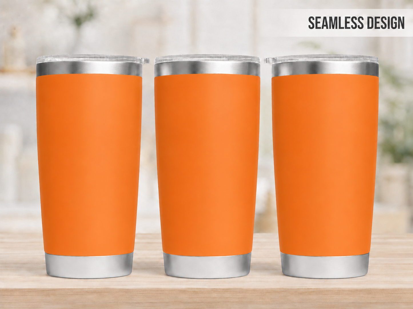 Personalized Full Wrap 20 oz Tumbler - Butterfly & Sunflowers