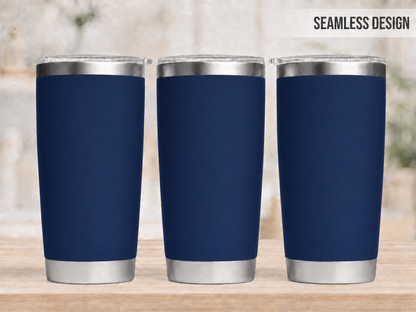 Personalized Full Wrap 20 oz Tumbler - Butterfly & Sunflowers