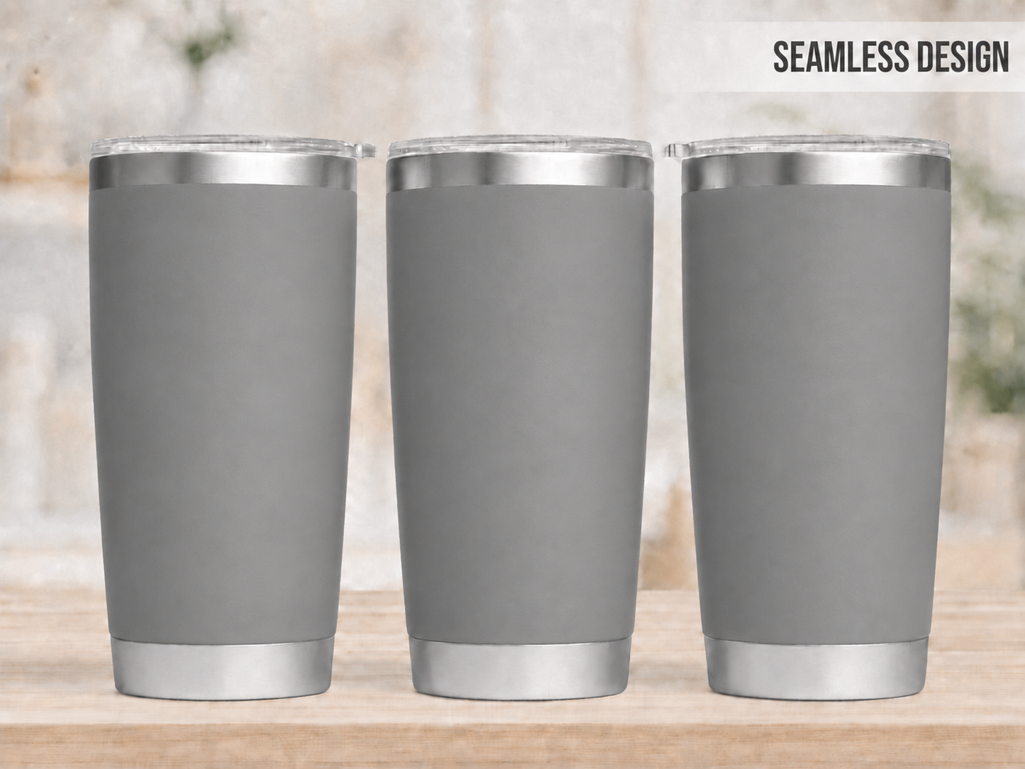 Personalized Full Wrap 20 oz Tumbler - Butterfly & Sunflowers