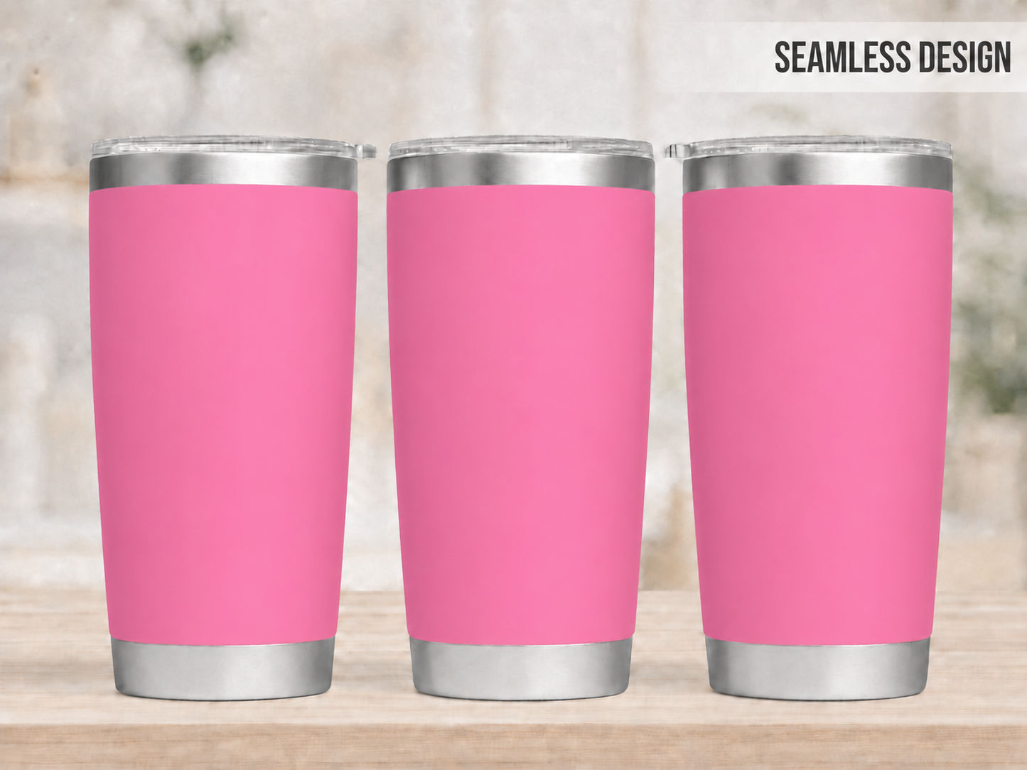 Personalized Full Wrap 20 oz Tumbler - Butterfly & Sunflowers
